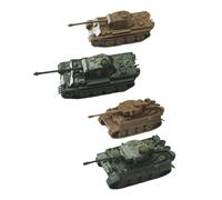 MagiDeal 4 kits de modèles de véhicules 1/144, simulation pour les 14 ans et plus, jeux de puzzle, assemblage à faire soi-même pour enfants, jouets éducatifs, Style A