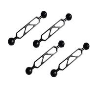 MagiDeal 4pcs Double Boule Support De Caméra Prise Joint pour Photographie sous-Marine
