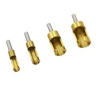 MagiDeal 4pcs Fraise à Bouchonner Mèche Bois en Acier au Carbone