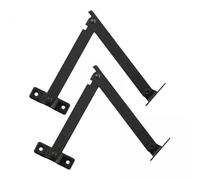 MagiDeal 4x Charnières de Support de Couvercle, Système de Maintien de Rabat de Couvercle En Métal Robuste pour Boîte En Bois, Armoire, étui à Bijoux