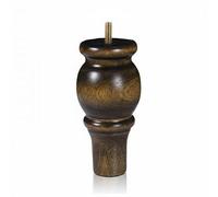 MagiDeal 5 Pièces Pieds de Meuble Bois Pied de Table Pied de Canapé Pied de Lit Finition Aspect Bois Élève La Hauteur et Harmonise La Pièce Adapté Au Salon Cha, 2 pièces