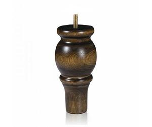 MagiDeal 5 Pièces Pieds de Meuble Bois Pied de Table Pied de Canapé Pied de Lit Finition Aspect Bois Élève La Hauteur et Harmonise La Pièce Adapté Au Salon Cha, 2 pièces
