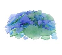 MagiDeal 500g Verre de Mer Coloré Joint Décoratif Verre Mosaïque Bijoux Bricolage Artisanat - Mixte