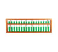 MagiDeal Abacus Enseignement Boulier Vertical, Boulier De Démonstration Deux En Haut, Cinq En Bas