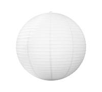 MagiDeal Abat-Jour Rond en Papier Blanc, Suspendu en Papier de Riz, Lanterne Ronde, Couverture de Lustre pour Fête d'anniversaire et Salon, Chambre, 50cmx50cm