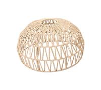 MagiDeal Abat-jour Tissé en Corde de Papier, Abat-jour Suspendu en Tissage de Panier, Couvercle de Lampe Garde D'ampoule Lustre Pour îlot Cuisine Maison