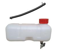 MagiDeal Accessoires d'assemblage de réservoir de carburant, Pot d'huile à 2 temps, bouteille de mélange de carburant pour débroussailleuse 1E40F, tondeuse