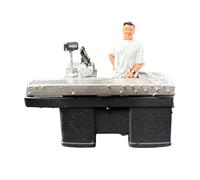 MagiDeal Accessoires pour diorama de supermarché à l'échelle 1/64 - Présentoir, décor miniature à monter soi-même - Décoration pour une scène de, Caisse