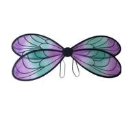 MagiDeal Aile Déguisement Confortables, Taille Unique, Aile Unique Multicolore À Bord Noir