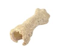 MagiDeal Aquarium Hideout Reptile Habitat Decoration Resin Play and Rest Reptile Corner Cave for Newts Lizards Garden Amphibiens Snake, Forme de L'os