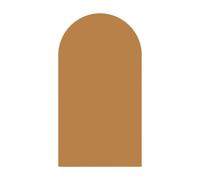 MagiDeal Arch Wall Decal Boho Decor, PVC Autocollant Amovible Géométrique Art Paper Home Decor for Holiday Headboard Playroom, Brun