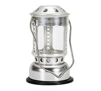 MagiDeal Argent Photophore Intérieur Jardin Coupe-Vent Compact Suspendu Lanterne Patio Bougie Brûleur Pergola Bougeoir Ornements Tente Lampes