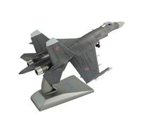 MagiDeal Avion de Chasse SU 35 à l'échelle 1/100 avec Support d'exposition, Jouet pour Enfants, modèle d'avion moulé sous Pression, modèle