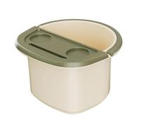 MagiDeal Baignoire pour les pieds multifonctionnelle et portable, idéale pour la maison, les, le camping et les pique-niques. Cadeau parfait pour la, Beige