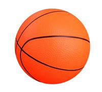 MagiDeal Ballon de sport pour enfants, balle de jeu souple, petite balle, jouet d'intérieur et d'extérieur, cadeau d'anniversaire, sac de fête, Basket-ball Orange