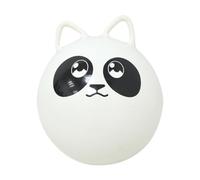 MagiDeal Ballon sautant, ballon gonflable gonflable, ballon d'exercice de dessin animé de 42 cm, jeux d'intérieur et d'extérieur pour enfants, ballon de sport, Blanc