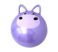 MagiDeal Ballon sautant, ballon gonflable gonflable, ballon d'exercice de dessin animé de 42 cm, jeux d'intérieur et d'extérieur pour enfants, ballon de sport, Violet