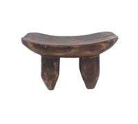 MagiDeal Banc Vintage Tabouret Banc Tabouret Bas Siège Bas Support Plante Bois Massif Design Assise Courbée Banc d'Intérieur Adapté au Salon Chambre Studio Photo Bureau, Style A