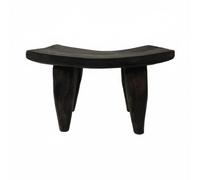 MagiDeal Banc Vintage Tabouret Banc Tabouret Bas Siège Bas Support Plante Bois Massif Design Assise Courbée Banc d'Intérieur Adapté au Salon Chambre Studio Photo Bureau, Style B