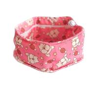 MagiDeal Bandana rafraîchissant pour Chien, écharpe pour Animal de Compagnie, réglable, Lavable, Confortable, pour l'été, pour l'entraînement, Le, Pink and S