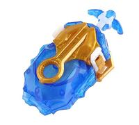 MagiDeal Battling Sparking String Launcher, Long String Battle Game, Top Launcher Set pour garçons, Bleu Jaune