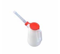 MagiDeal Bidon d'Huile Mesure Récipient Verseur Pichet avec Buse Souple Longue en Polyéthylène Résistant Graduations Nettes pour Ratios Exacts Adapté aux, 1.2L