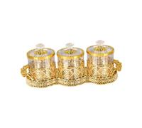 MagiDeal Bocal de rangement pour aliments, bonbonnière, porte-ustensiles, boîte à thé, récipient de rangement pour sucre, bonbons, noix, cuisine, 39 X 12 X 14.5 Cm