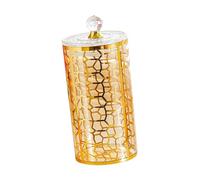 MagiDeal Boîte à café/biscuits, couvercle hermétique, boîte de rangement pour thé, à thé portable, récipient pour grains de café, collations et sucre, Diamant Brun