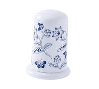 MagiDeal Boîte à Cure-Dents en Porcelaine Bleue et Blanche, Organisateur de Pot -Dents en céramique avec Couvercle, Distributeur Portable pour étagère