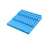 MagiDeal Boîte de Rangement de Fraise, Boîte de Rangement de Perceuse, Boîte de Rangement pour Fraise CNC, Plateau de Rangement de Mèches de Fraisage D'accessoires Légers pour Fraise de 1 à 13mm