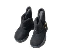 MagiDeal Bottes neige courtes pour figurine à l'échelle 1/4, accessoires déguisement classiques et élégants pour cosplay et autres occasions, Noir