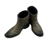 MagiDeal Bottes pour figurines à l'échelle 1/6, bottines courtes miniatures classiques à l'échelle 1/6, chaussures tendance pour figurines masculines
