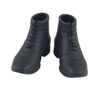 MagiDeal Bottes pour figurines à l'échelle 1/6, chaussures pour figurines articulées masculines, déguisement, bottes courtes tubulaires classiques à