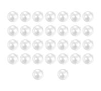 MagiDeal Boules d'ornement Transparentes, 30 pièces, décoration de noël, Boules Transparentes à remplir, Boules de décoration de noël pour Anniversaire et, 3CM