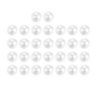 MagiDeal Boules d'ornement Transparentes, 30 pièces, décoration de noël, Boules Transparentes à remplir, Boules de décoration de noël pour Anniversaire et, 2CM
