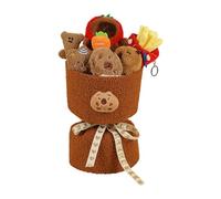 MagiDeal Bouquet de poupée en peluche pour la maison de maison artificielle en peluche en peluche de dessin animé Bouquet de fleurs pour les filles de, Style C