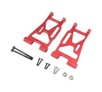 MagiDeal Bras oscillant inférieur avant RC, 2 pièces, pièces de rechange professionnelles, accessoires de remplacement pour voiture et camion RC P73220 1/7, Rouge