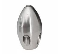 MagiDeal Buse à Haute Pression pour Débouchage de Conduite Tête de Jet Rotatif Embout de Nettoyage Pièce pour Tuyauterie en Acier Inoxydable et Céramique, Filetage Intérieur 1/2, 70 L/Min