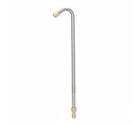 MagiDeal Buse de Climatiseur Lance Pression Accessoire Nettoyant Conception Anglée Structure Solide INOX Convient pour Appareils Électriques Garage Station-Service, 135 Deg Bend Long