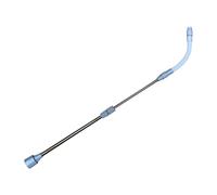 MagiDeal Buse de pulvérisation Longue réglable de 62 cm, pivotante à 360°, Compatible avec arrosoir à Pression de Jardin, multifonctionnelle et Universelle, Gris