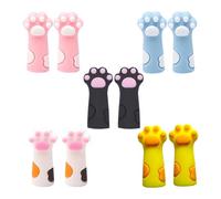 MagiDeal Butées d'aiguilles à Tricoter en Forme de Patte de Chat, protège-Pointes pour projets Mignons, Embouts pour Aiguilles à Tricoter, Couvre-Embouts, 10 Pièces