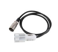 MagiDeal Câble adaptateur de rapide XLR 3 broches vers USB, portable, universel, polyvalent, robuste, pour petits véhicules, câble convertisseur USB 1 m, Pas D'affichage de Tension