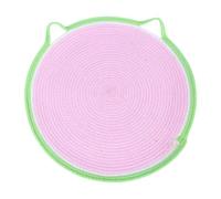 MagiDeal Cat Scrather Mat Kitten Scratch Lounge Mat à Main Protection de Meubles tissés Play Active Play Cat Sleeping Mat pour Le Tapis de Sol, Rose