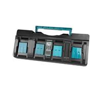 MagiDeal Chargeur 14,4 V 18 V DC18SF, Accessoire de Base Professionnelle, Protection Multiple, pièces de Rechange, 4 Ports pour BL1830 BL1430