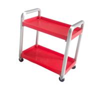 MagiDeal Chariot de rangement d'outils miniature à l'échelle 1:18, accessoires photo, véhicules décoratifs classiques, jouets pour atelier de, Style A