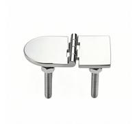 MagiDeal Charnière Ovale en Acier Inoxydable 316 avec Articulation Centrale Multi Segment pour Coque Bateau et Installation Pont Extérieur Sûre, 70 40 Mm