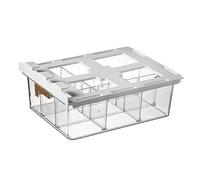 MagiDeal Chaussette sous-vêtements Mallette de Rangement sous étagère diviseurs Organisateur diviseurs Multifonction Stockage conteneur Organisateur de tiroir, Grande Grille 9