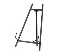 MagiDeal Chevalet de Mariage, Structure Stable, Ornement créatif, trépied décoratif pour la Maison, chevalet d'exposition Artistique Polyvalent en métal, Noir