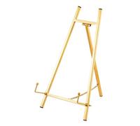 MagiDeal Chevalet de Mariage, Structure Stable, Ornement créatif, trépied décoratif pour la Maison, chevalet d'exposition Artistique Polyvalent en métal, Or