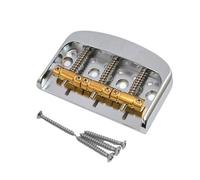 MagiDeal Chevalet fixe pour, plaque en alliage de zinc, stable et léger, avec vis de fixation, pièce de rechange professionnelle, accessoires pour, Argent